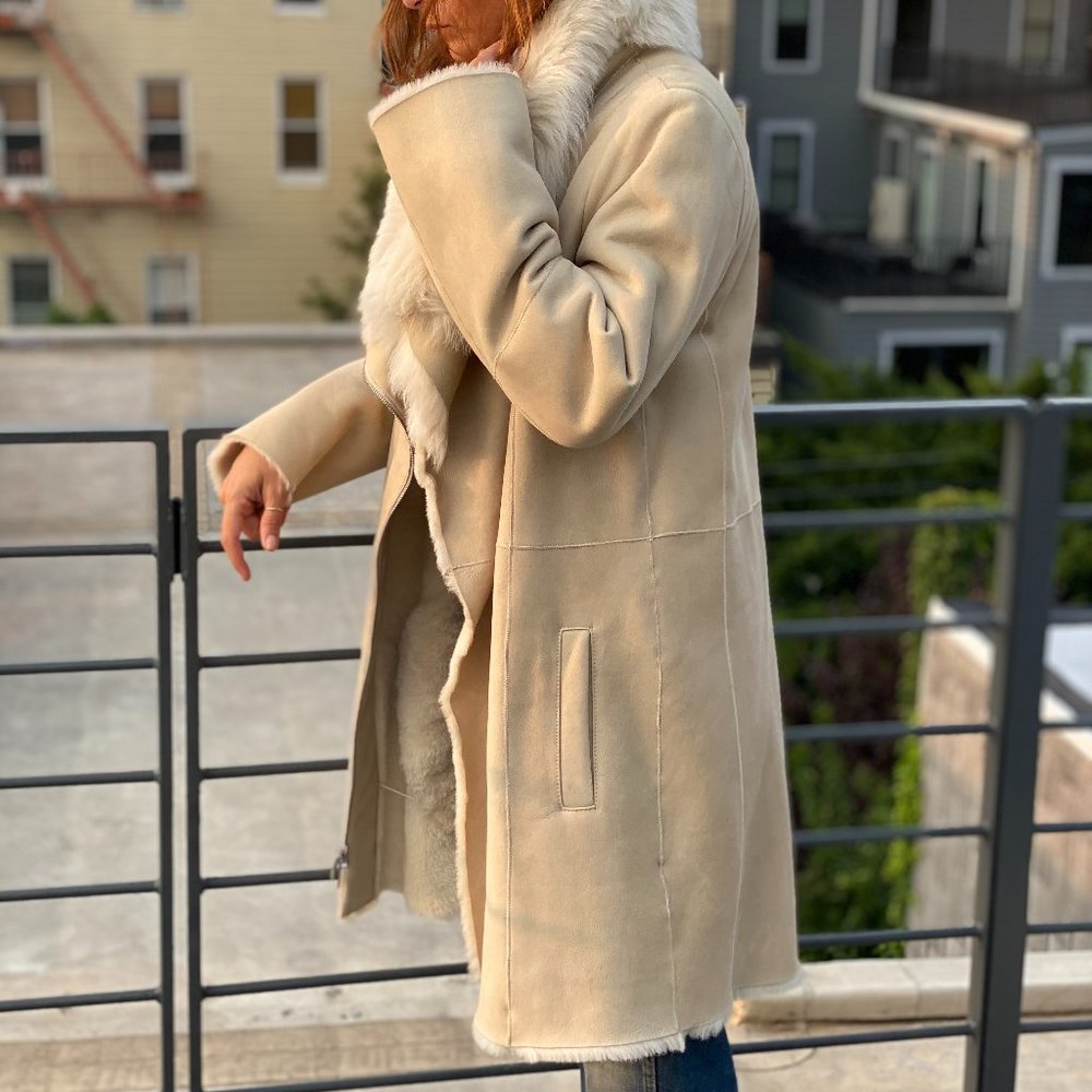 Vince Shearling Coat